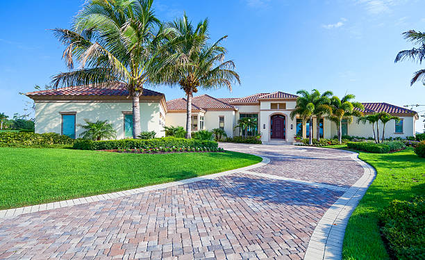 Residential Paver Driveway in Mila Doce, TX